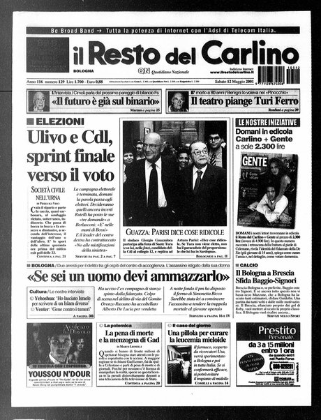 Il Resto del Carlino : giornale dell'Emilia